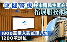 康健醫療拓展服務網絡 逆市購民生區商舖 斥1800萬購舖自用