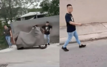元朗大棠撞車案｜涉事小巴第一身片段曝光 司機：「惡吖！嚟吖！」