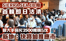 SIERRA SEA 1B期開紅盤 首輪即日沽清160伙 最大手客斥2500萬購5伙 新地：快將加推應市
