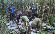 哥倫比亞小型飛機墜毀40天後  終尋獲4失蹤兒童奇蹟生還