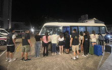 警方聯同入境處元朗掃黃 拘捕16名內地女
