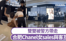 合肥Chanel女sales与客互殴  双双被警方带走｜有片