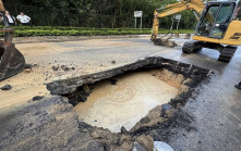 將軍澳環保大道爆鹹水管 往九龍近清水灣半島封路 多條巴士線改道
