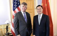 新任駐美大使謝鋒與美國副財長會晤