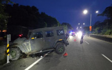 台灣漢光演習︱軍車高雄離奇自撞  3士兵浴血