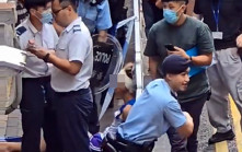 啟田邨街巿男子襲擊檔販被捕  三人受傷送院