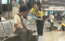 尖東站中年漢血流披面 疑車廂內影相與另一男子嘈交互毆