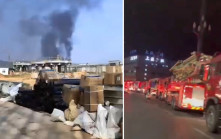 四川紡織廠大火燒足一日一夜  傳討薪員工傷人淋電油縱火︱有片