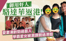 59歲「御用奸人」駱達華罕有現身香港 驚人回春變小鮮肉與凍齡太太出席飯局