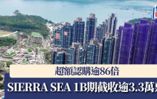 SIERRA SEA 1B期截收逾3.3萬票 超額認購逾86倍