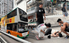 紅磡16歲少女捱訓練巴士撞重創 熱心市民上前施援 司機涉危駕被捕