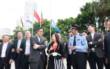 立法會保安事務委員會到廣州考察交流  鄧炳強率官員參與