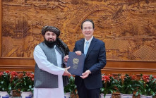 中國接受阿富汗塔利班派駐大使  全球首例