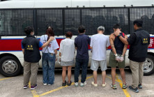 警旺角搗破毒窟拘6人 檢獲4900元毒品及吸食工具