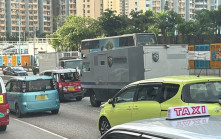 龍翔道3車相撞涉及解款車 2的士乘客不適