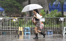 天文台 ‧ 黃雨︱本港西部雨勢較大 大嶼山部分地區錄得逾90毫米雨量