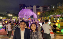 林世雄偕妻出席沙田中秋綵燈會  享天倫不忘提醒市民交通優惠︱Kelly Online