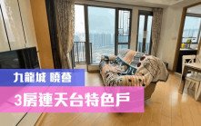 睇樓王｜九龍城曉薈 3房連天台特色戶