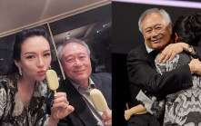 章子怡與李安擁抱大意義合照滿童真  《臥虎藏龍》重映黃牛飛炒貴10倍