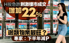 H按急跌刺激樓市成交增22% 邊類物業最旺？專家：下半年減P