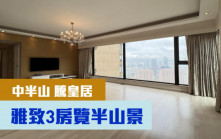 睇樓王｜中半山騰皇居  雅致3房覽半山景