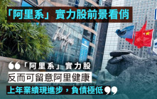 「阿里系」實力股前景看俏 阿里健康業績現進步︳投資追擊