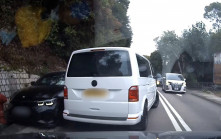 西貢大網仔3車相撞 4人受傷送院