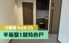 睇樓王｜九龍城AVA 55 半新盤1房特色戶