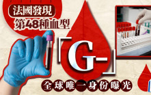 法國發現第48種血型  全球僅1人擁有