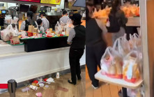 Chiikawa之乱︱日本麦当劳开心乐园餐送玩具  顾客抢购丢大堆食物