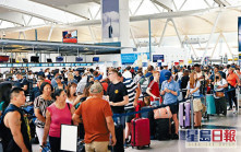 美国机场大混乱 长周末逾2300航班取消