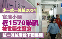 小一統一派位2024｜官津小學近1570學額被世襲生蠶食 統一派位階段下周展開