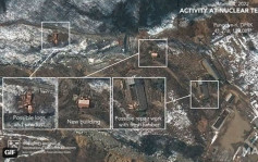 衛星照揭北韓豐溪里核試驗場有活動跡象
