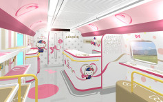 日新幹線推Hello Kitty列車 6月30日始動