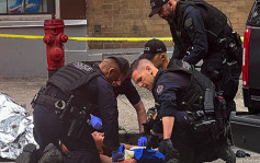 温哥华市中心爆枪击案 一男子中枪危殆枪手当场被捕
