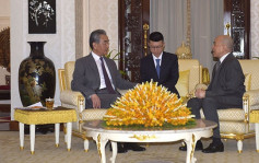 王毅会晤西哈莫尼 冀中柬两国密切合作实现共同发展