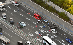 华游客日本滋贺县遇车祸 客货车被撞翻1死16伤