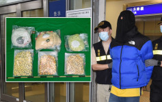 机场海关拘德国来港21岁旅客 涉掏空毛公仔偷运540万元可卡因
