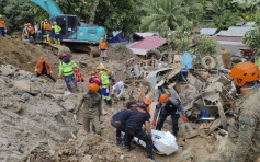 菲律宾南部山泥倾泻 增至54人死63人失踪