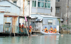 跨部门救援演习　模拟大澳水浸