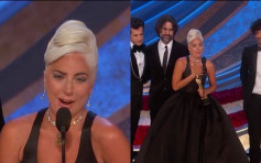 【奥斯卡】《Shallow》夺最佳电影歌曲 Lady Gaga首获小金人劲激动