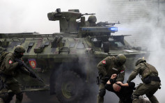 中国及塞尔维亚举行首次联合反恐演习
