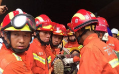 西雙版納段隧道倒塌 9名工人被困50多小時後獲救