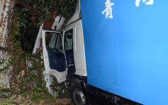 过江龙驳电救车 货车突溜前撞毙司机
