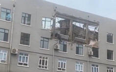 哈爾濱商業大樓頂層倒塌 至少2死7傷