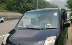 吐露港公路男司機被捕 涉藥駕及行車證過期