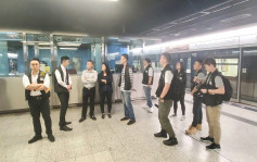 【不合作運動】大批探員到藍田站大堂及月台巡查