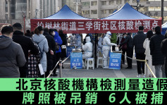 北京檢測機構數據造假 6人被捕