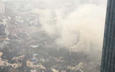 上海豫園舊式住宅起火　13消防車出動撲救