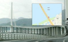 深圳湾大桥一条钢缆折断封2条綫 路政署：无损行车安全